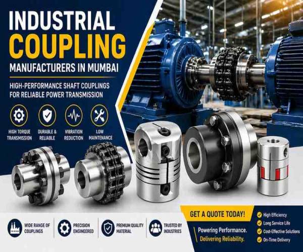 Top Industrial Coupling Manufacturers in Mumbai – Get Durable Shaft Couplings