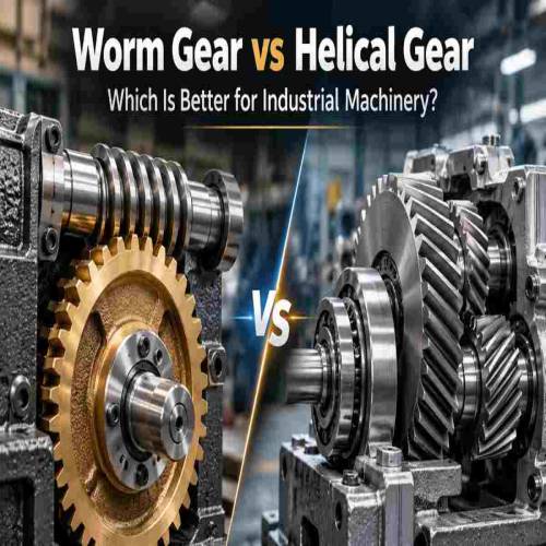 Worm Gear vs Helical Gear: Which Is Better for Industrial Machinery?