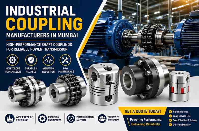 Top Industrial Coupling Manufacturers in Mumbai – Get Durable Shaft Couplings