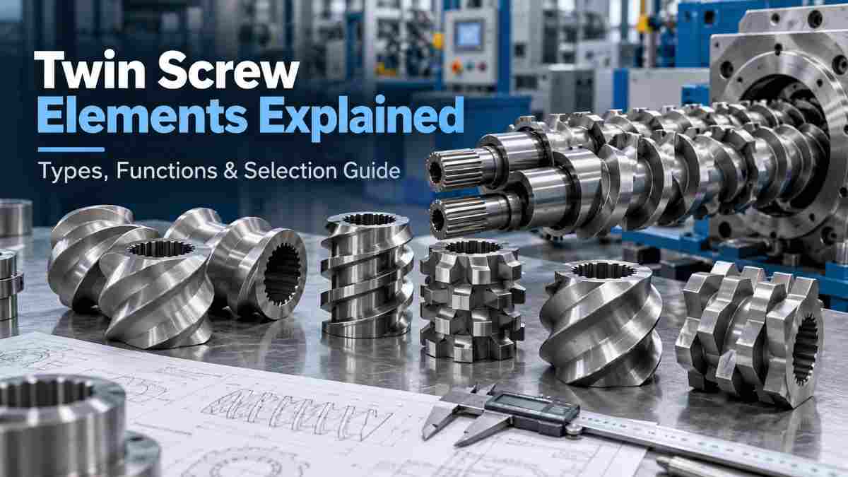 Twin Screw Elements Explained: Types, Functions, and Selection Guide